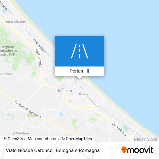 Mappa Viale Giosuè Carducci