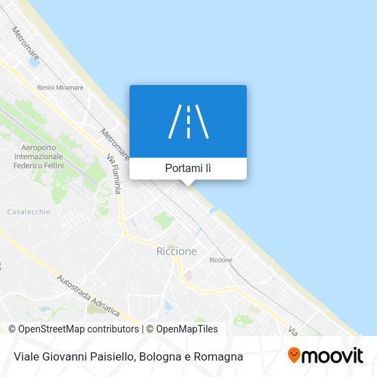 Mappa Viale Giovanni Paisiello