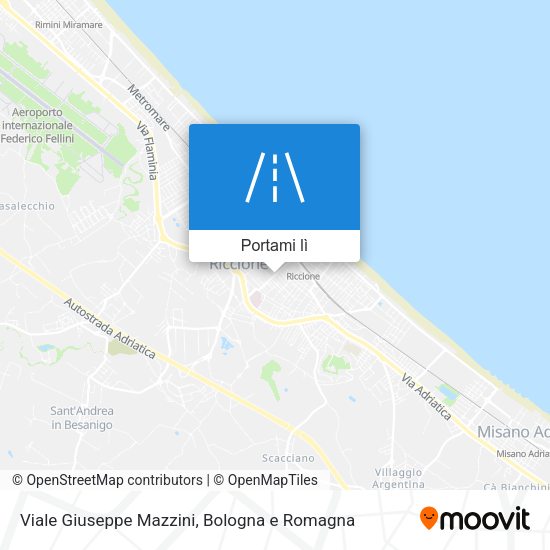 Mappa Viale Giuseppe Mazzini