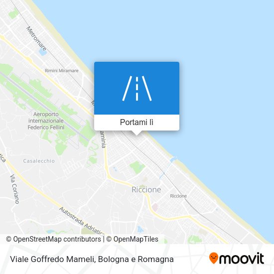 Mappa Viale Goffredo Mameli