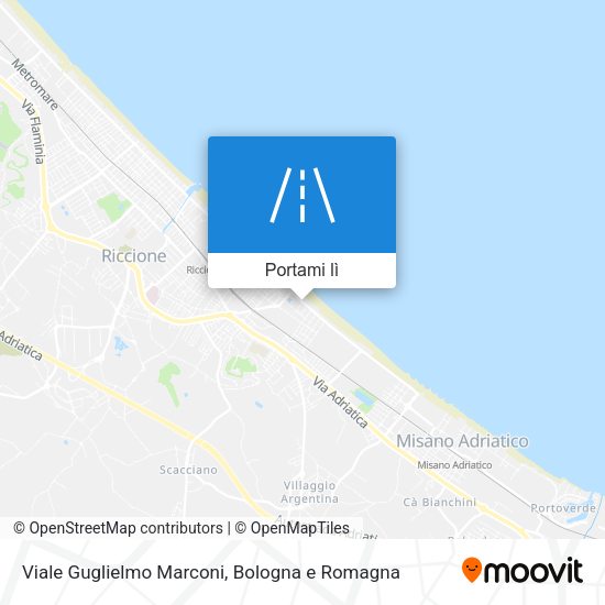 Mappa Viale Guglielmo Marconi