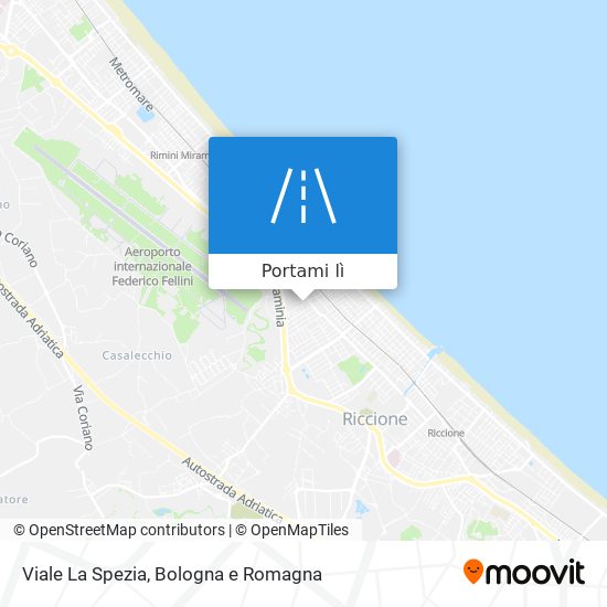 Mappa Viale La Spezia