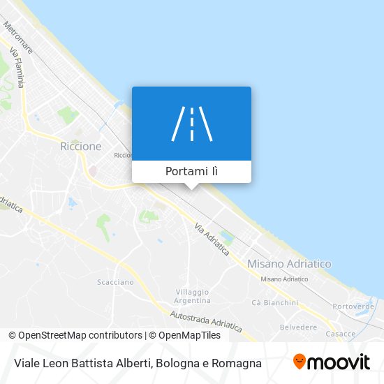 Mappa Viale Leon Battista Alberti