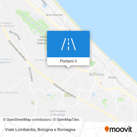 Mappa Viale Lombardia
