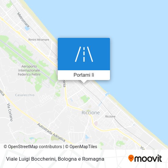 Mappa Viale Luigi Boccherini