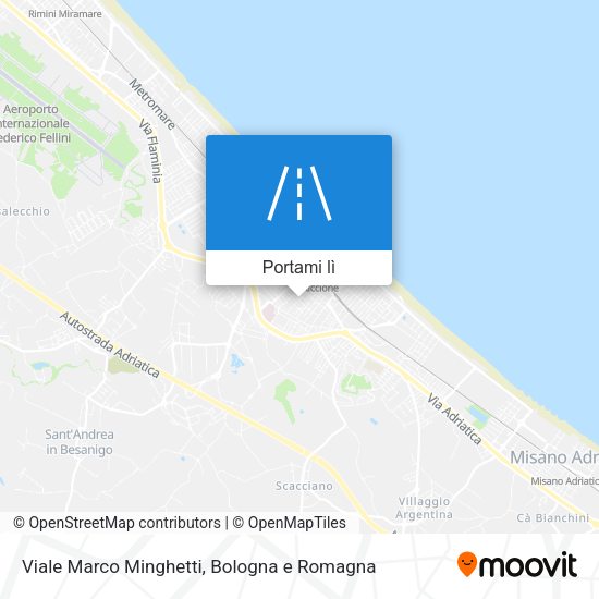 Mappa Viale Marco Minghetti