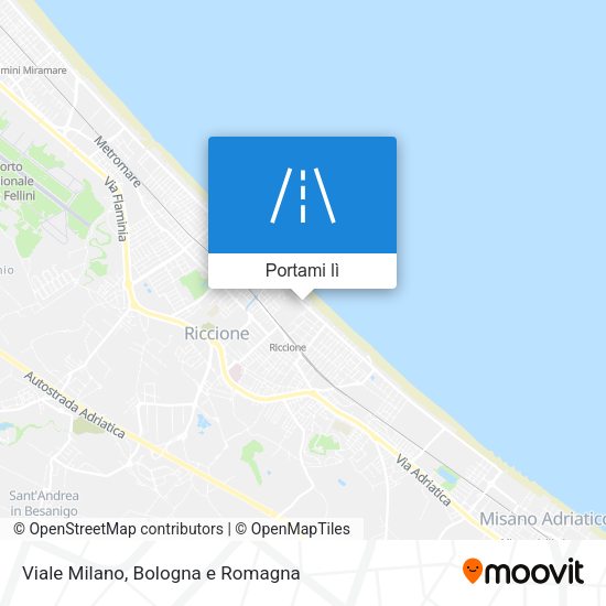 Mappa Viale Milano