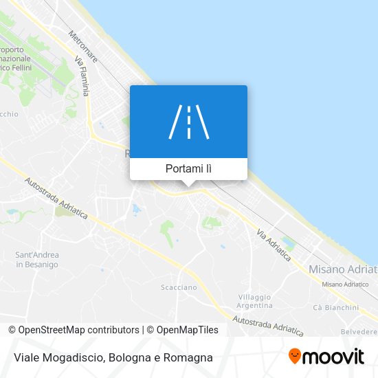 Mappa Viale Mogadiscio