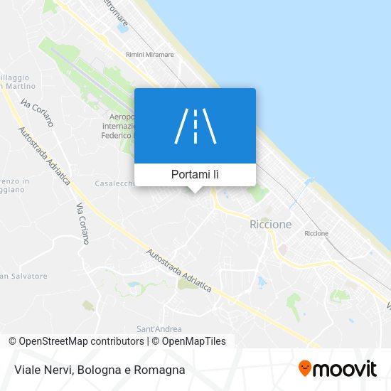 Mappa Viale Nervi
