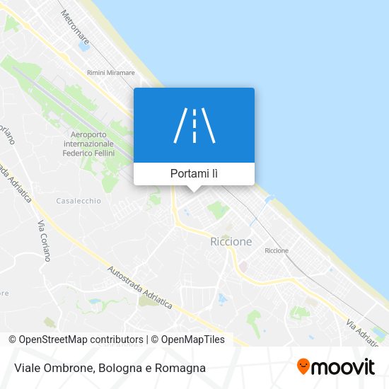 Mappa Viale Ombrone