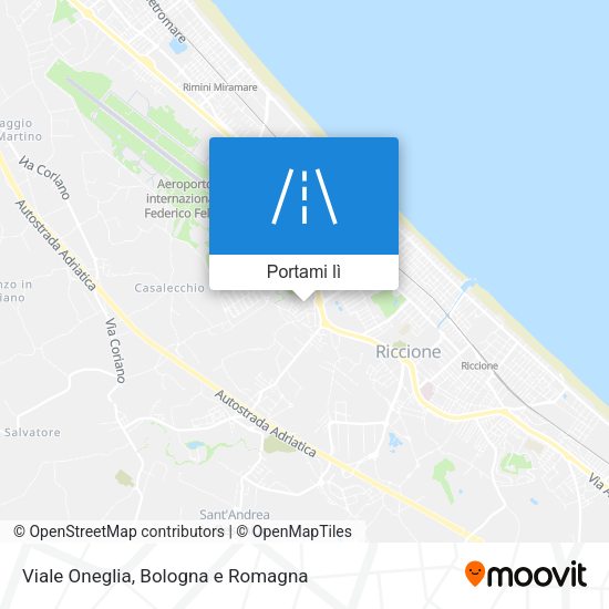 Mappa Viale Oneglia