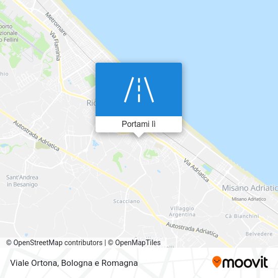Mappa Viale Ortona