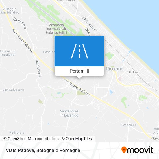 Mappa Viale Padova