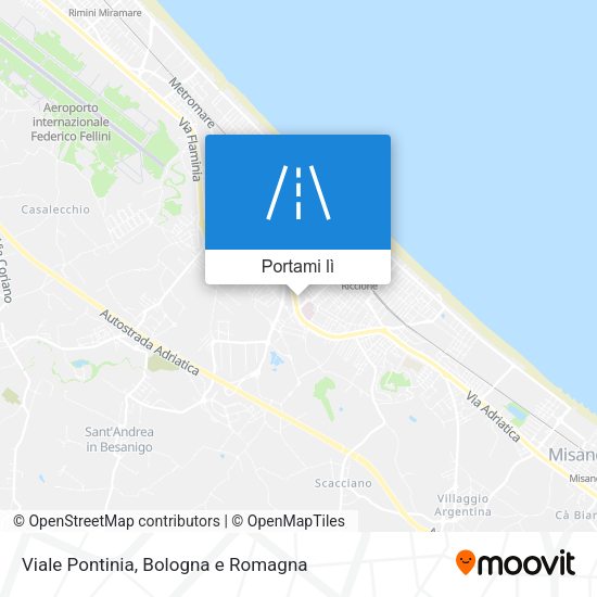 Mappa Viale Pontinia