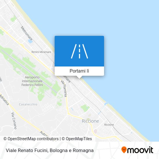 Mappa Viale Renato Fucini