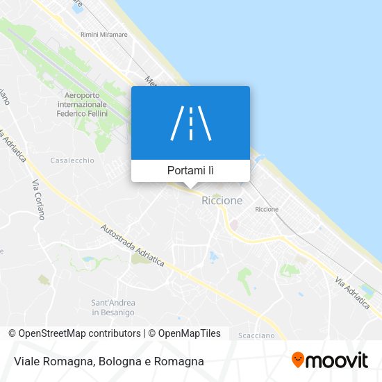 Mappa Viale Romagna