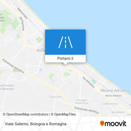 Mappa Viale Salerno