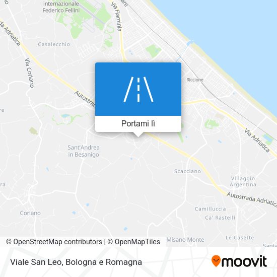 Mappa Viale San Leo
