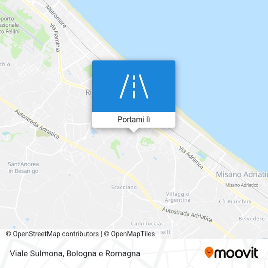 Mappa Viale Sulmona