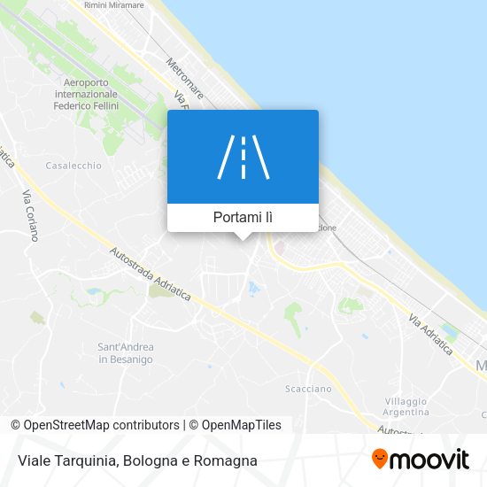 Mappa Viale Tarquinia