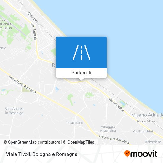 Mappa Viale Tivoli