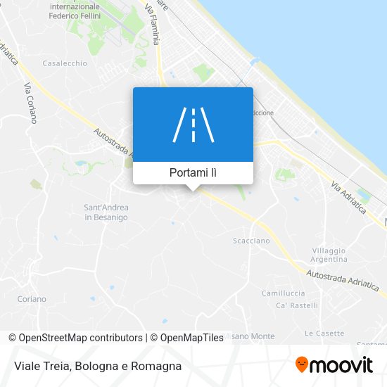 Mappa Viale Treia