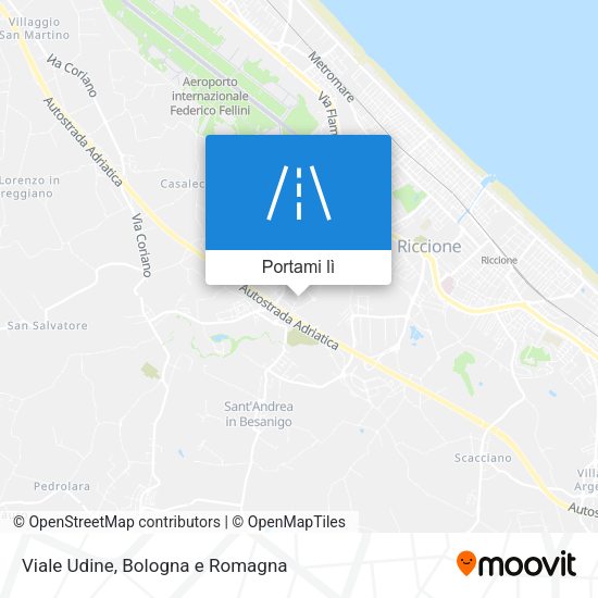 Mappa Viale Udine
