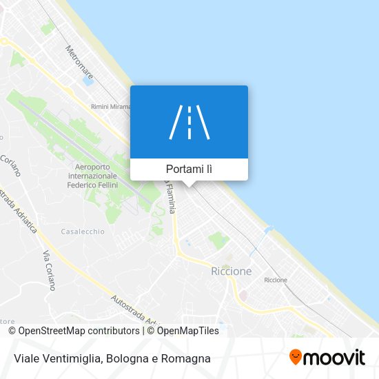 Mappa Viale Ventimiglia