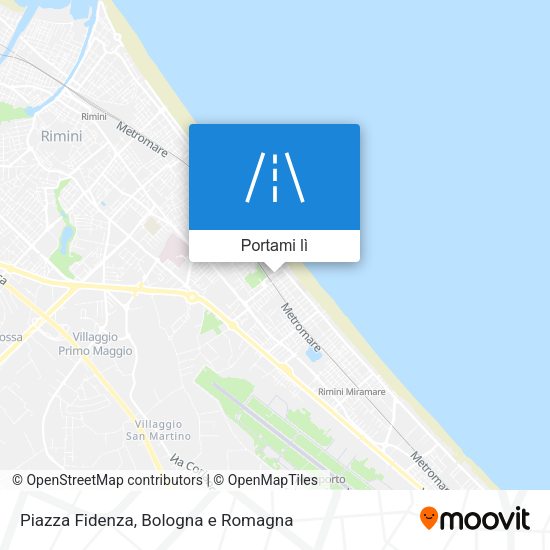 Mappa Piazza Fidenza