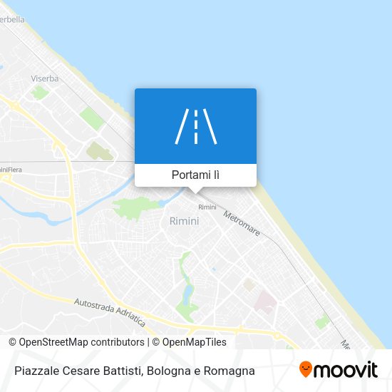 Mappa Piazzale Cesare Battisti