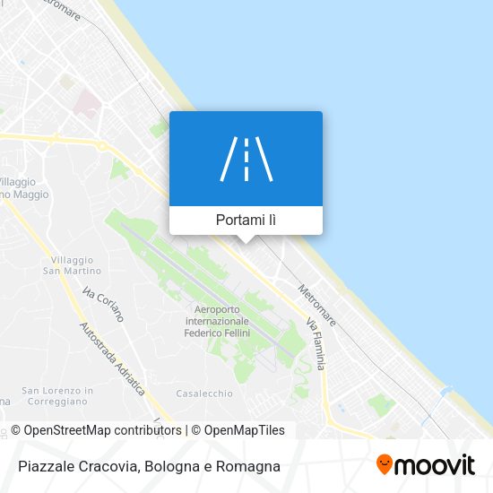 Mappa Piazzale Cracovia