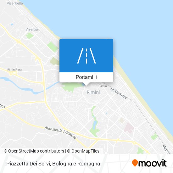 Mappa Piazzetta Dei Servi