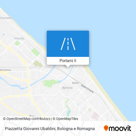 Mappa Piazzetta Giovanni Ubaldini