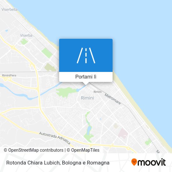 Mappa Rotonda Chiara Lubich