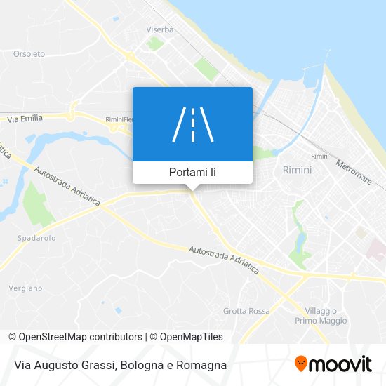 Mappa Via Augusto Grassi
