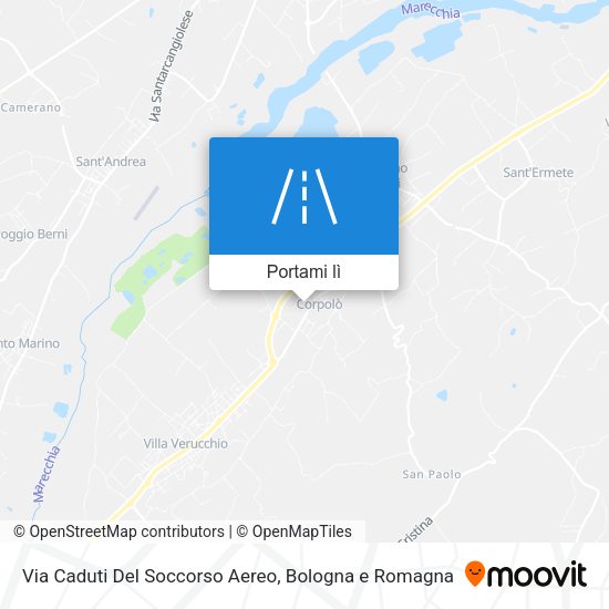 Mappa Via Caduti Del Soccorso Aereo