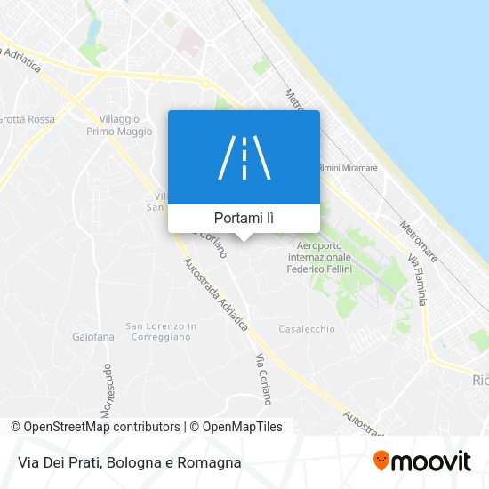 Mappa Via Dei Prati