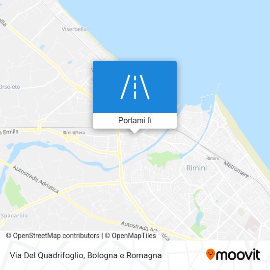 Mappa Via Del Quadrifoglio