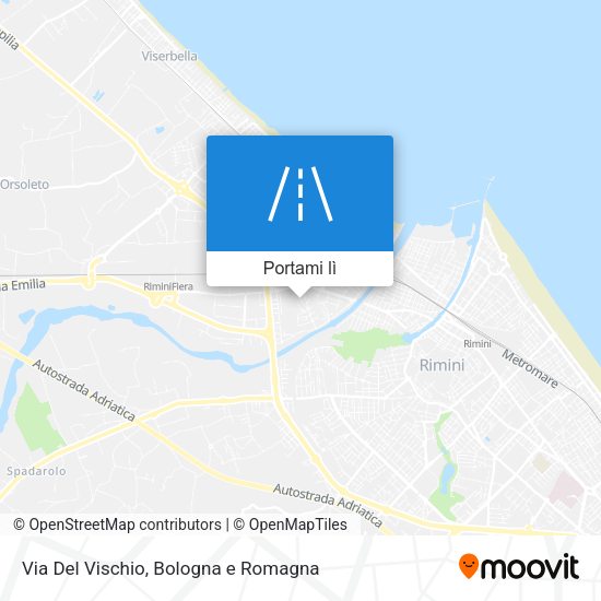 Mappa Via Del Vischio