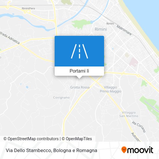 Mappa Via Dello Stambecco