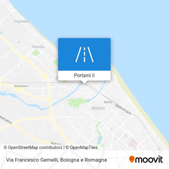 Mappa Via Francesco Gemelli