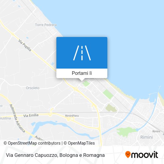 Mappa Via Gennaro Capuozzo