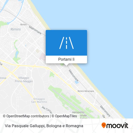 Mappa Via Pasquale Galluppi