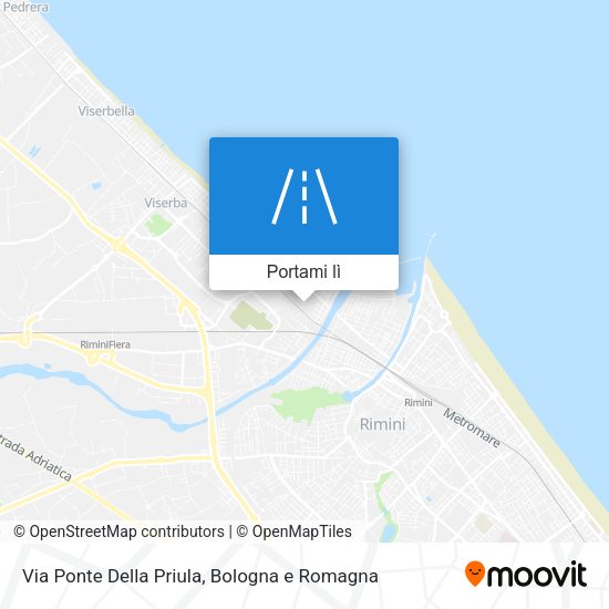 Mappa Via Ponte Della Priula
