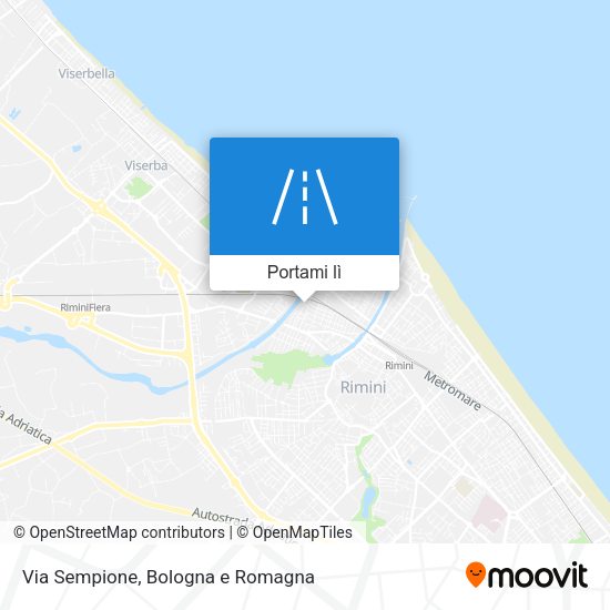 Mappa Via Sempione