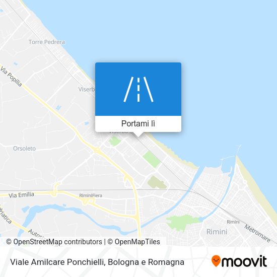 Mappa Viale Amilcare Ponchielli