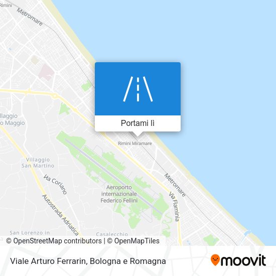 Mappa Viale Arturo Ferrarin