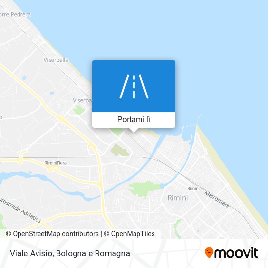 Mappa Viale Avisio