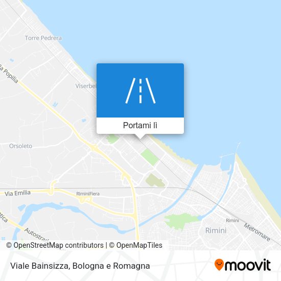 Mappa Viale Bainsizza