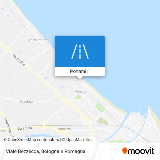 Mappa Viale Bezzecca